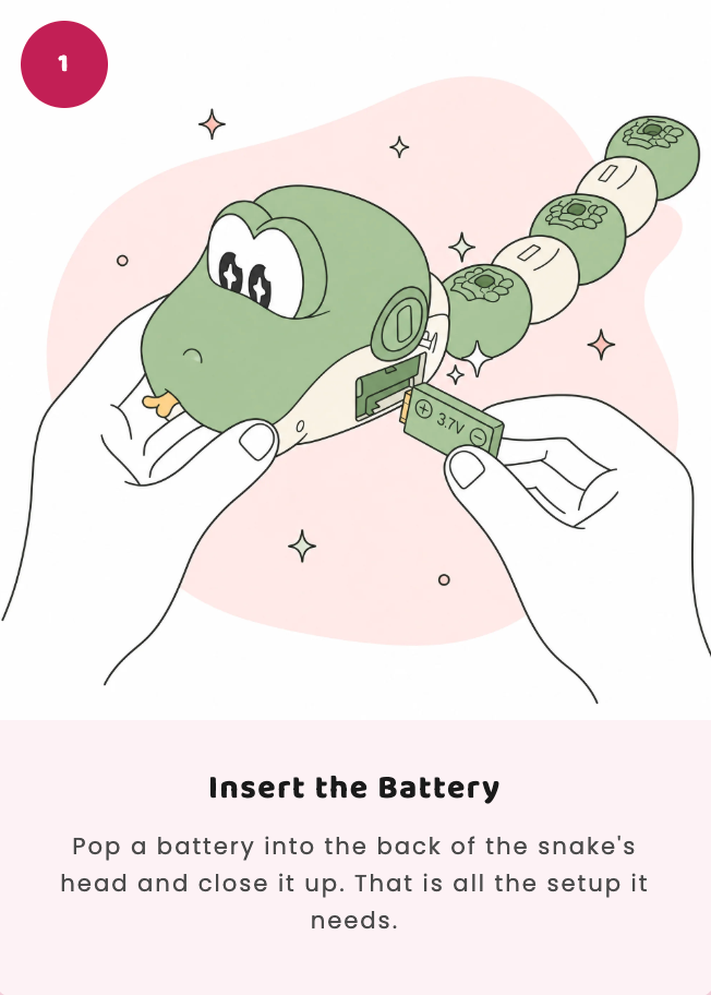 2.4Ghz Fun Interactive Greedy Snake Game